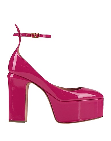 VALENTINO GARAVANI Décolleté Fucsia Pelle