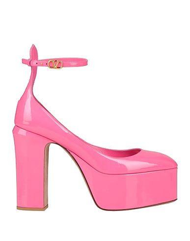 VALENTINO GARAVANI Décolleté Rosa Pelle