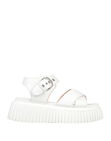 AGL Sandals White Leather