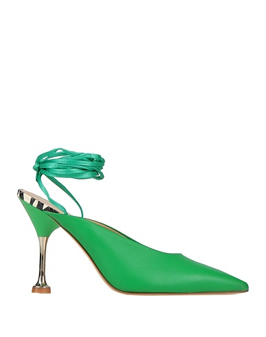 LELLA BALDI Court Green Leather