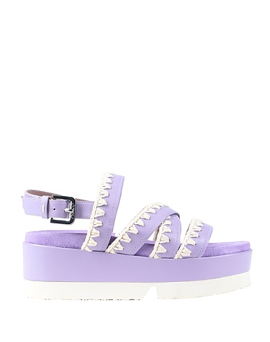 MOU Sandals Mauve Leather