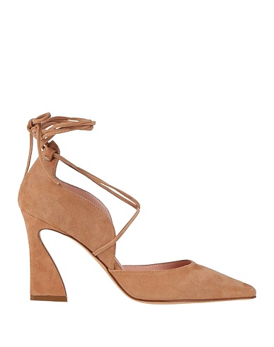 ANNA F. Pump Blush Leather