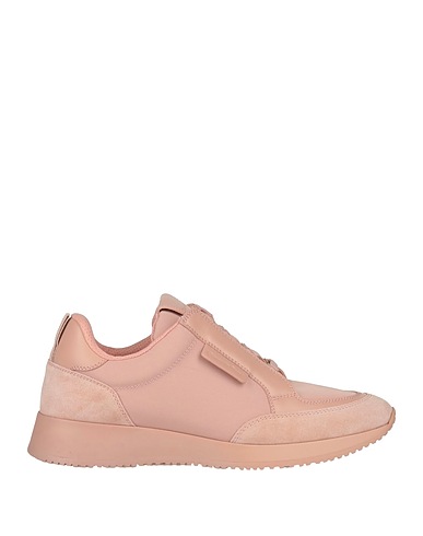 GIANVITO ROSSI Sneakers Pink Leather, Textile fibres