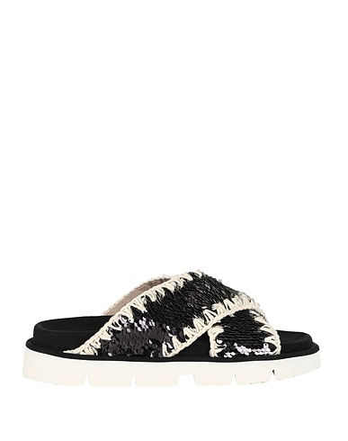 MOU Sandals Black Textile fibers