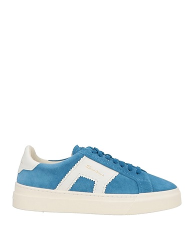 SANTONI Sneakers Slate blue Leather