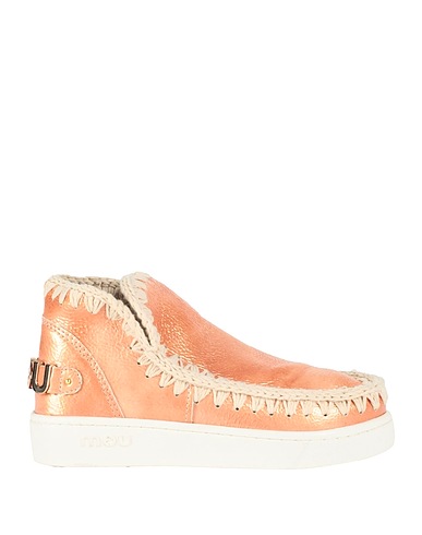 MOU Stiefelette Antikrosa 100% Ziegenleder