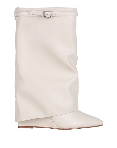 STEVE MADDEN Ankle boot Light grey Synthetic fibers
