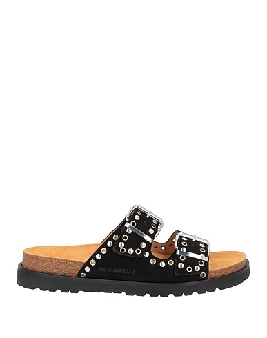 DSQUARED2 Sandals Black Calfskin
