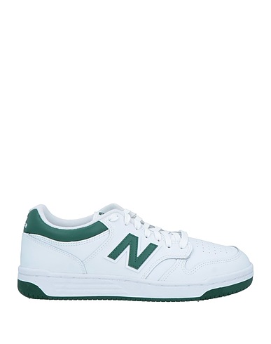 NEW BALANCE Sneakers White Leather