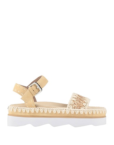 MOU Sandali BEIGE 100% Pelle di toro