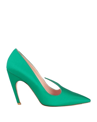 ROGER VIVIER Court Emerald green Textile fibres