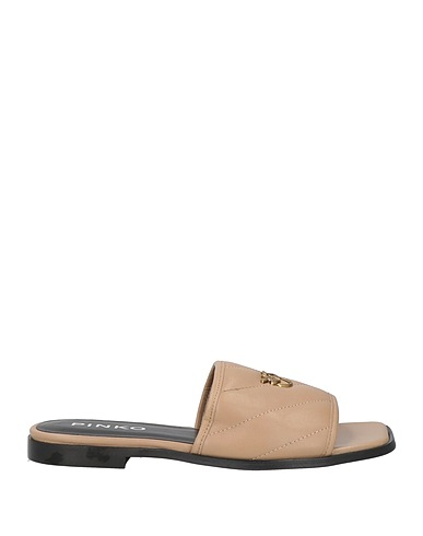 PINKO Sandals Khaki Leather