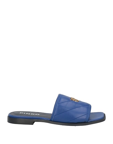 PINKO Sandals Blue Leather