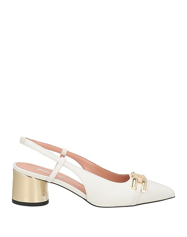 POLLINI Court Off white Leather