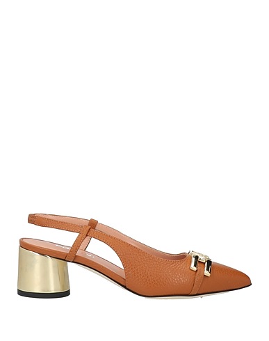 POLLINI Court Tan Leather