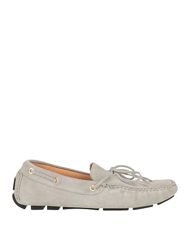 BOEMOS Loafers Light grey 100% Leather