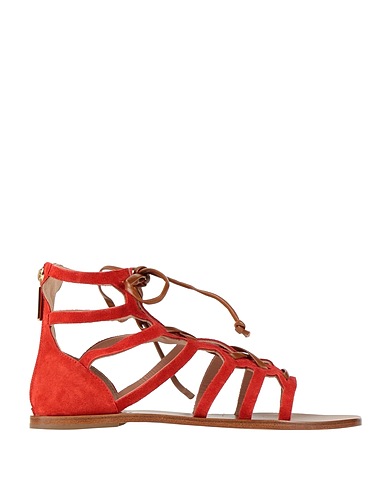 POLLINI Sandali Rosso Pelle