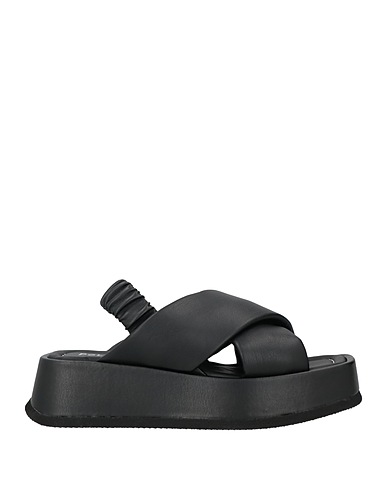 POLLINI Sandals Textile fibers