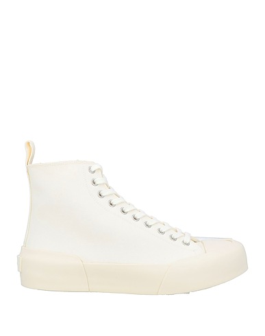JIL SANDER Sneakers Cream Textile fibers