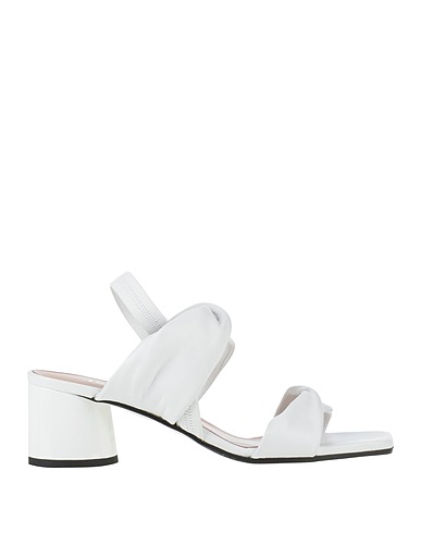 POLLINI Sandalen Weiß Leder