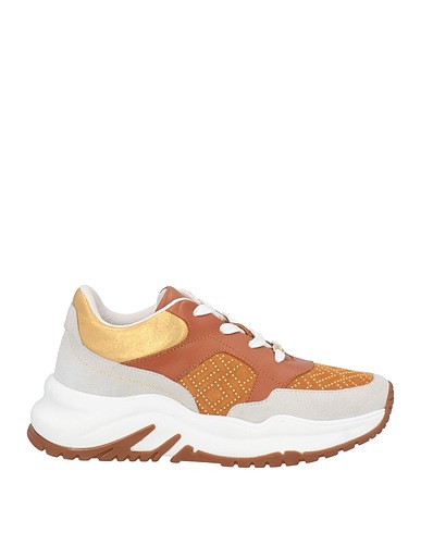 BALDININI Sneakers Camel Calfskin