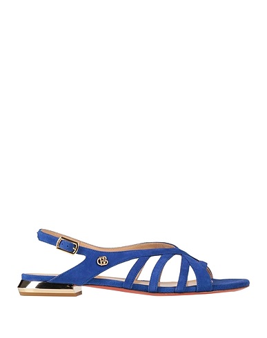 BALDININI Sandals Bright blue Leather