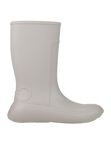 FERRAGAMO Stivaletti Grigio chiaro Gomma