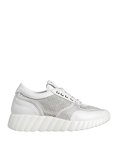 BALDININI スニーカー ホワイト 革（なめし加工） / 紡績繊維