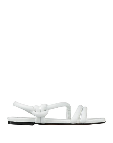 BALDININI Sandals White Leather