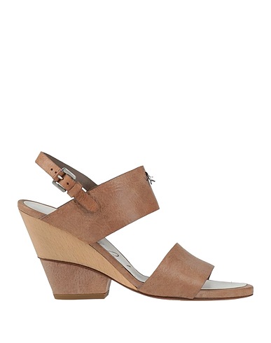 HENRY BEGUELIN Sandals Brown Leather