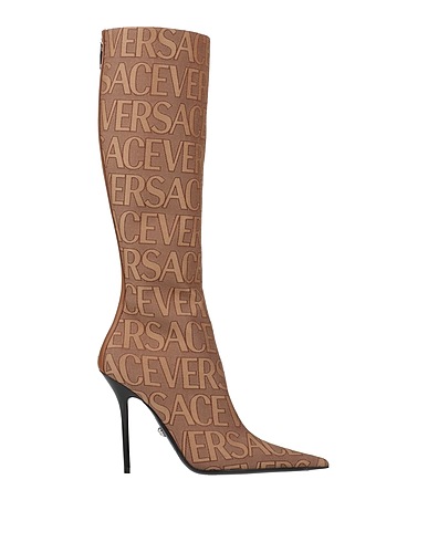 VERSACE Stiefel Sand Gewebefasern
