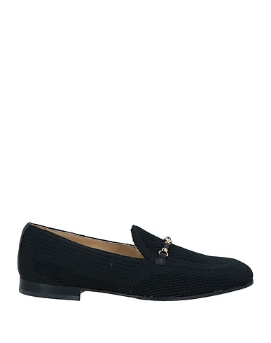 BALDININI Mocassino Nero Fibre tessili