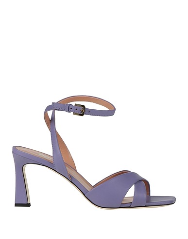 POLLINI Sandals Mauve Leather