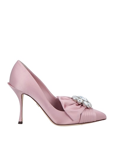DOLCE&GABBANA Pumps Rosa Leder