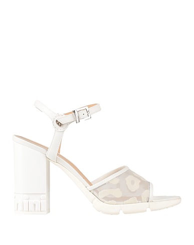 BALDININI Sandalen Weiß Leder