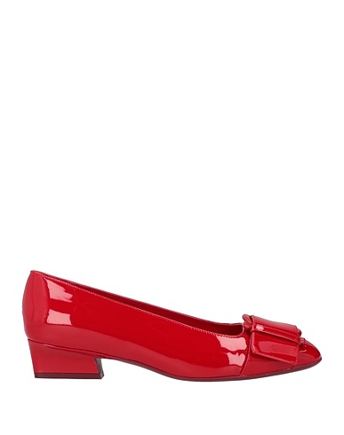 FERRAGAMO Pump Red Calfskin