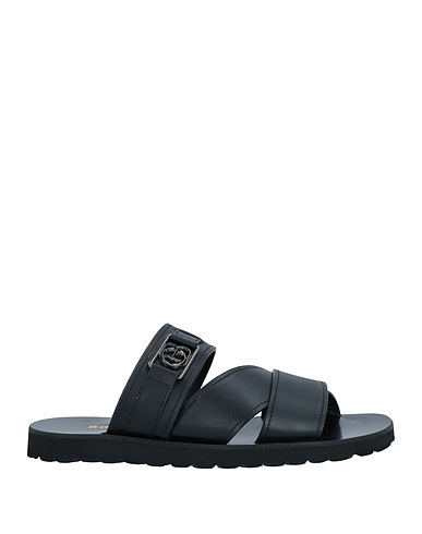 BALDININI Sandals Black Leather