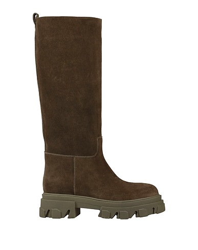 GIA x PERNILLE TEISBAEK Boots Military green 100% Calfskin