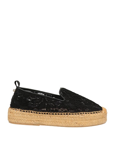 BALDININI Espadrilles Black Textile fibres