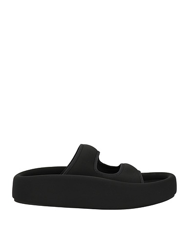 MM6 MAISON MARGIELA サンダル ブラック 紡績繊維