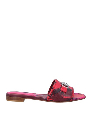 FERRAGAMO Sandals Red Kidskin