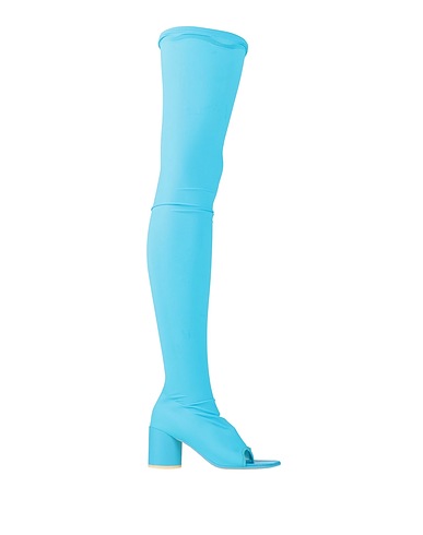 MM6 MAISON MARGIELA Stivali Azzurro Fibre tessili