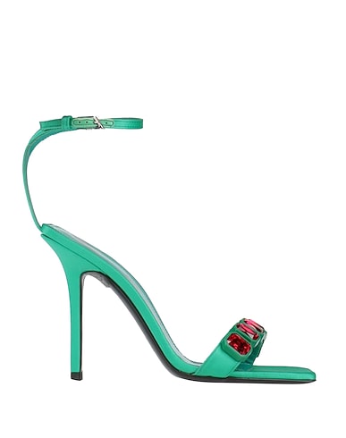 THE ATTICO Sandalen VERDE Gewebefasern