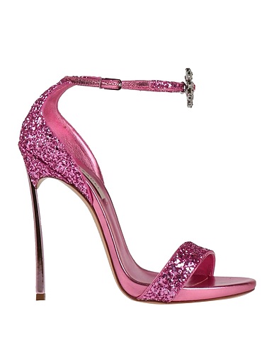 CASADEI Sandals Pink Leather