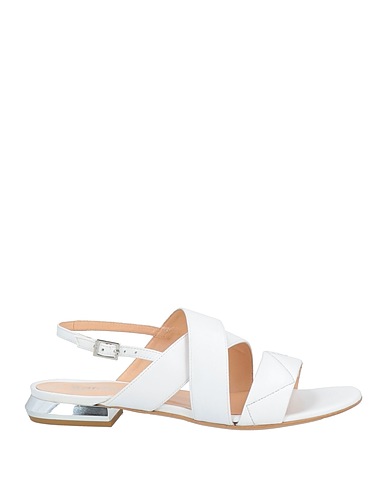BALDININI Sandals White Leather