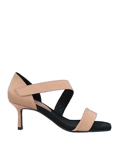 DANIELE ANCARANI Sandals Blush Textile fibres