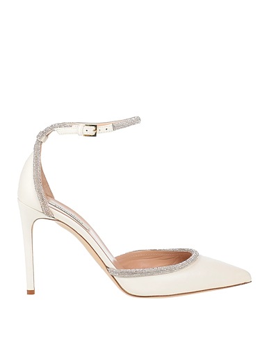 NINALILOU Court Ivory Leather