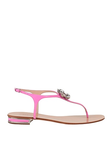 CASADEI Infradito Rosa Pelle