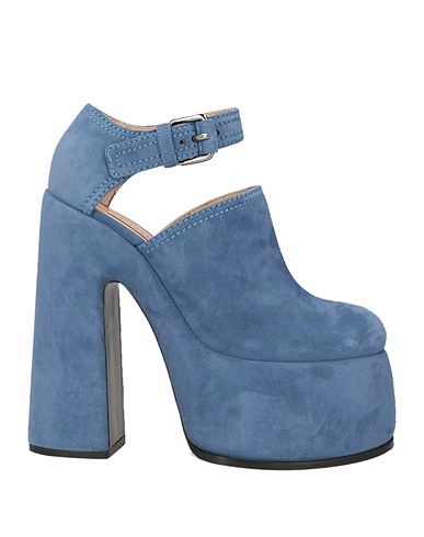 CASADEI Court Slate blue Leather