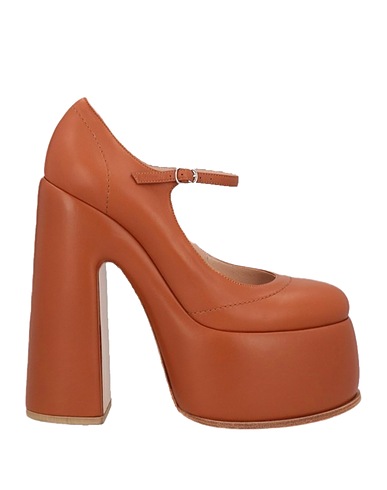 CASADEI Pump Tan Leather